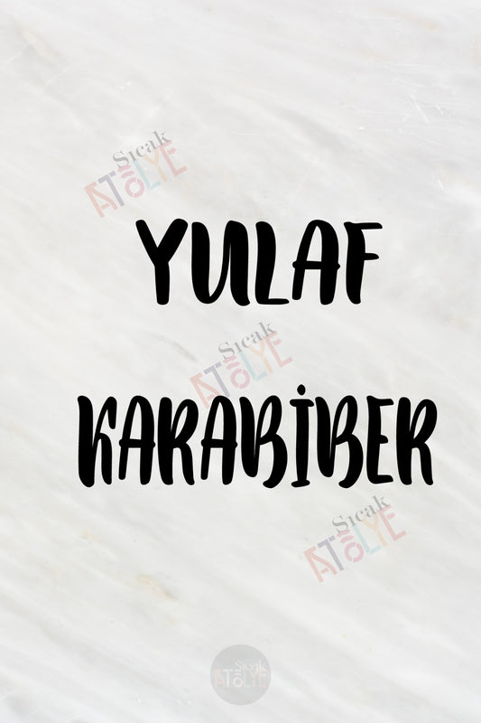 Baharat - Bakliyat - Kuruyemiş Kavanoz Etiketi | model. Havuç