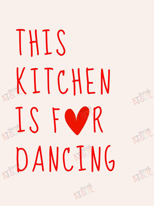 Mutfak Posteri - 3'lü Çerçevesiz Poster - Kalp Detay