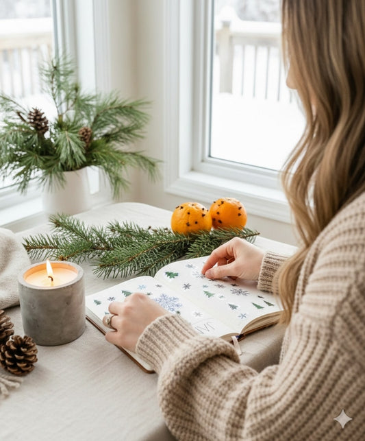 Paper Therapy - Ocak Ayı Sticker Seti | Ajanda, Bullet Journal