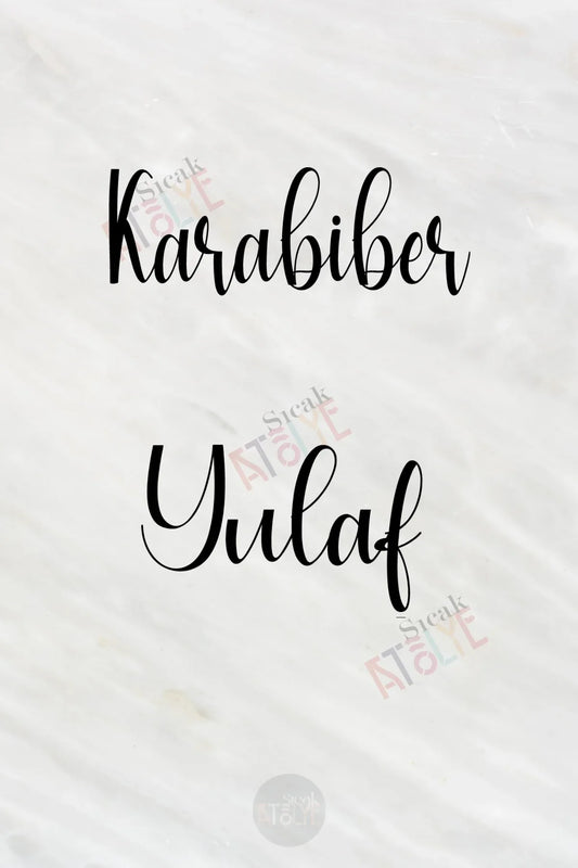 Baharat - Bakliyat - Kuruyemiş Kavanoz Etiketi | model. Kavun - Sıcak Atölye