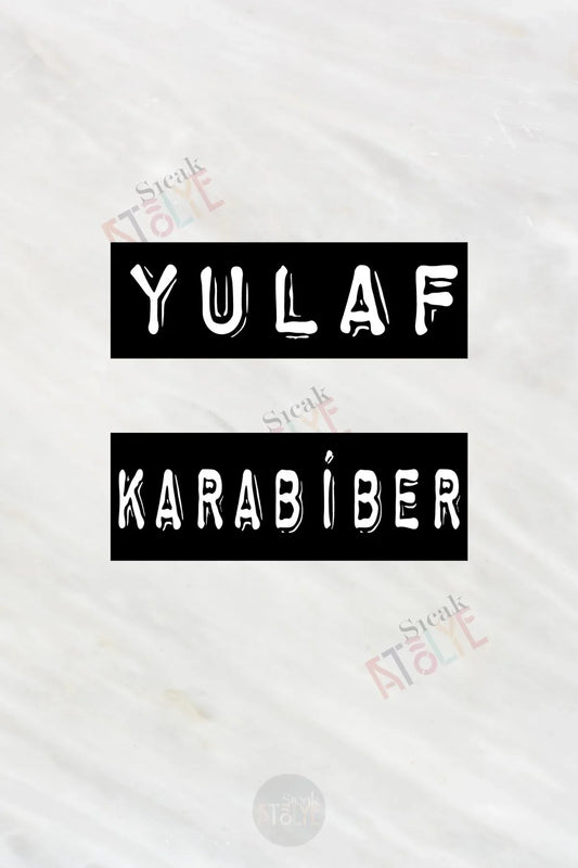 Baharat - Bakliyat - Kuruyemiş Kavanoz Etiketi | model. Brownie - Sıcak Atölye