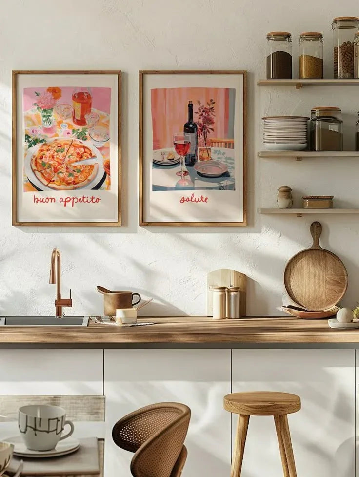 Mutfak Posteri - Sıcak Atölye 