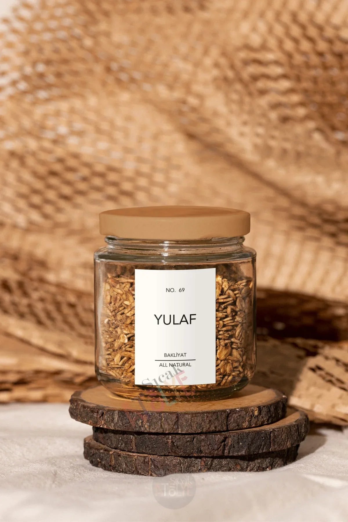 Baharat - Bakliyat - Kuruyemiş Kavanoz Etiketi | model. Şeker - Sıcak Atölye 