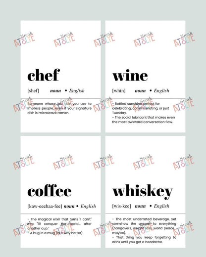 Mutfak-isim-Posterleri-Dekorasyon-Minimal whiskey wine 