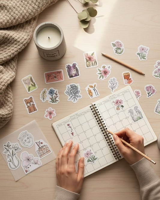 PaperTherapy-Aylik-Abonelik-Sistemi-Ajanda-Sticker-Bullet-Journal