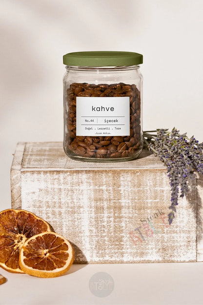 Baharat - Bakliyat - Kuruyemiş Kavanoz Etiketi | model. Karanfil - Sıcak Atölye 