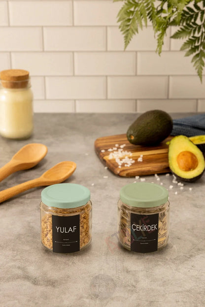 Baharat - Bakliyat - Kuruyemiş Kavanoz Etiketi | model. Karadut - Sıcak Atölye 