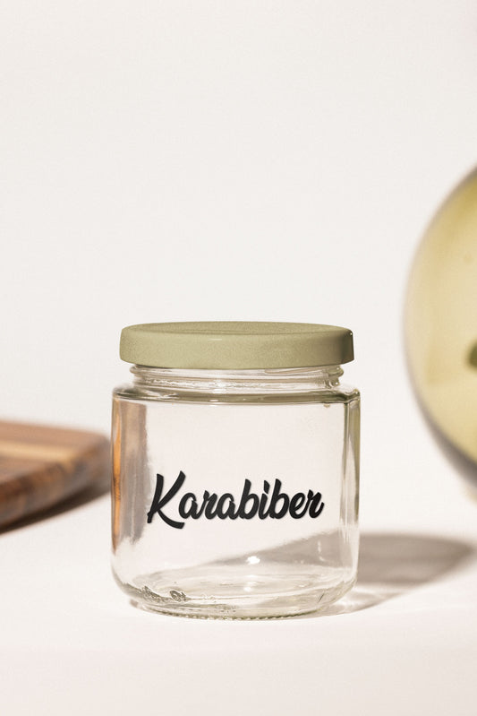 Baharat - Bakliyat - Kuruyemiş Kavanoz Etiketi | model. Bal