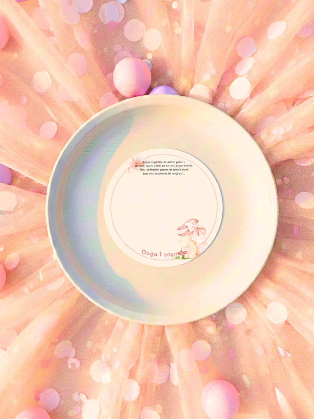 Doğum Günü Parti Seti - 124 Parça Sofra Düzeni | Peri Teması