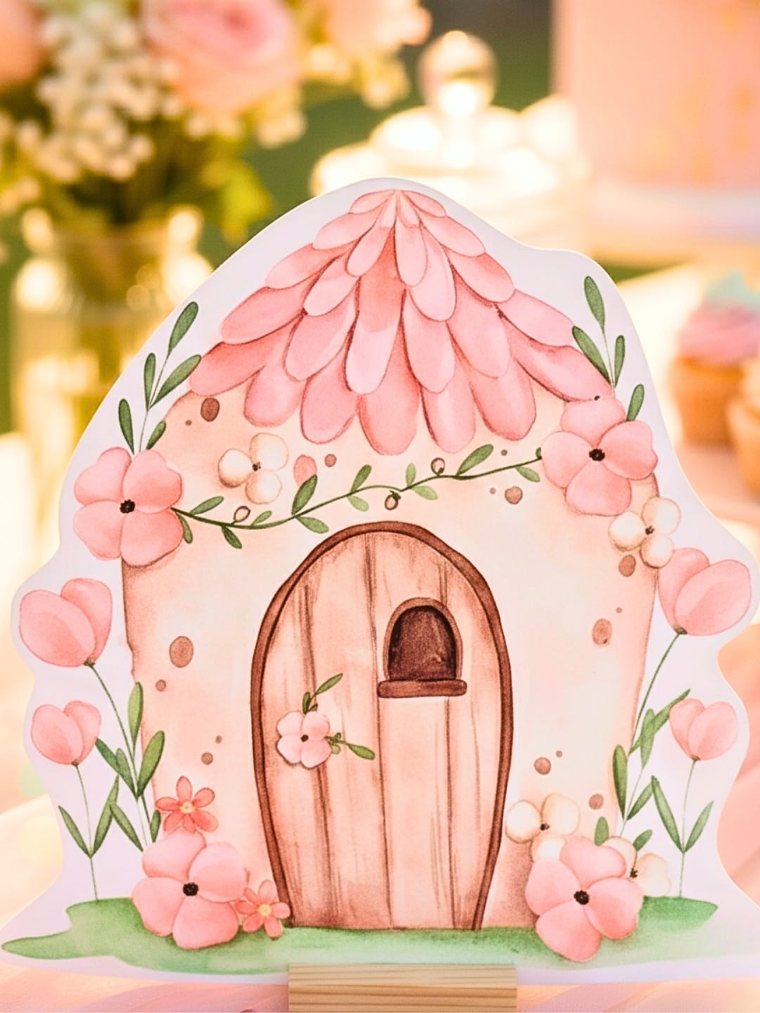 Doğum Günü Parti Seti - 124 Parça Sofra Düzeni | Peri Teması