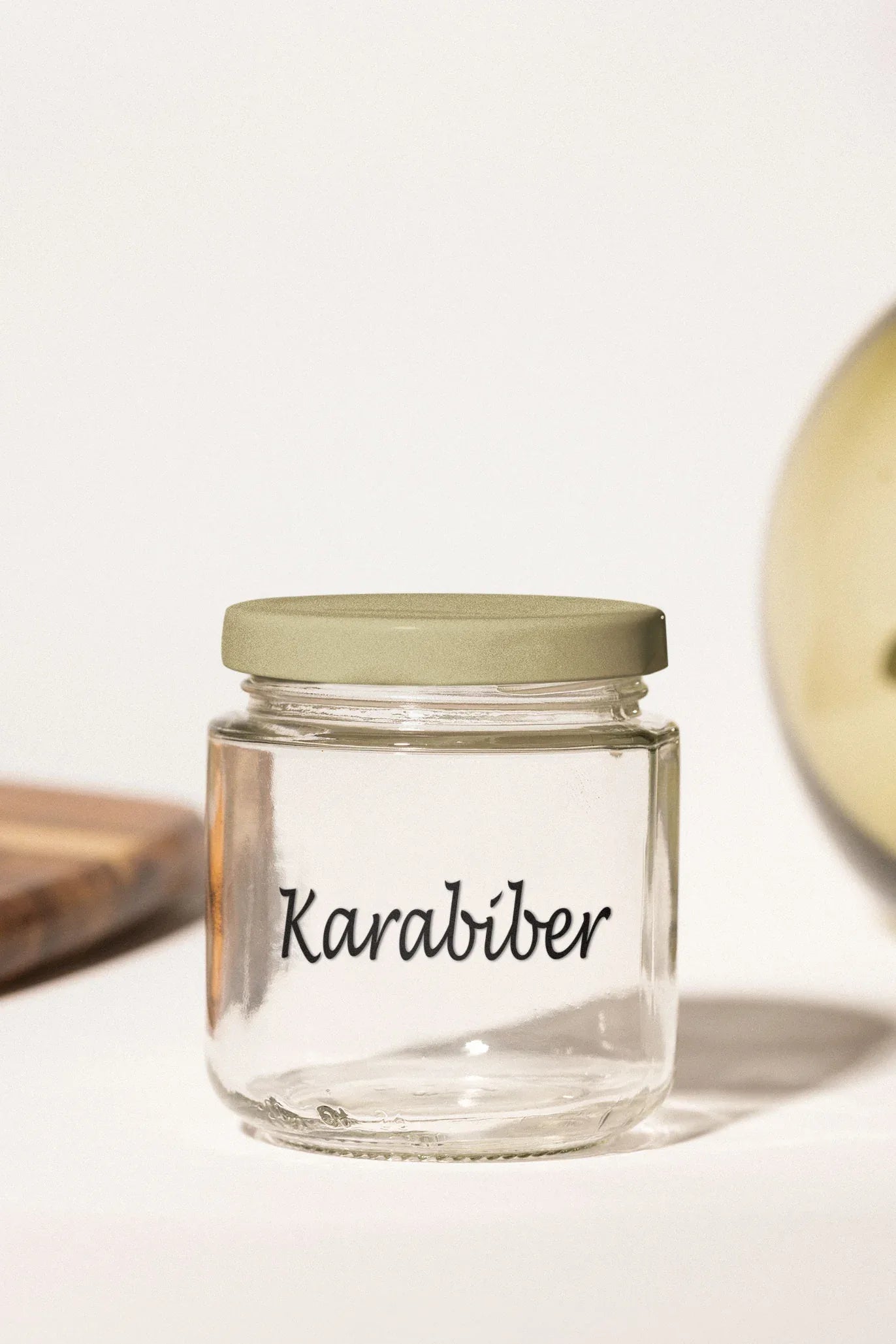 Baharat - Bakliyat - Kuruyemiş Kavanoz Etiketi | model. Kiraz - Sıcak Atölye 