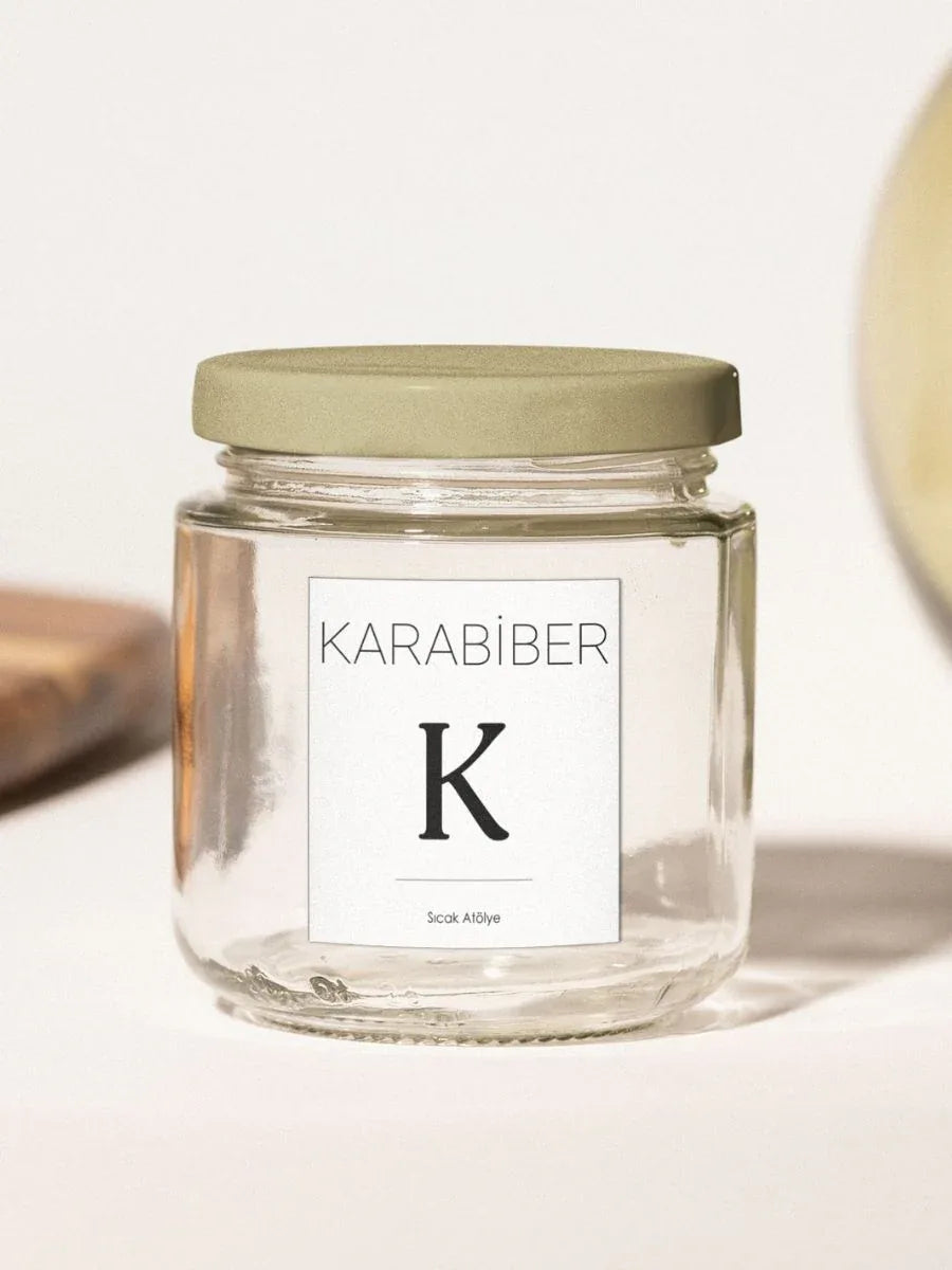 Baharat - Bakliyat - Kuruyemiş Kavanoz Etiketi | model. Cupcake - Sıcak Atölye 