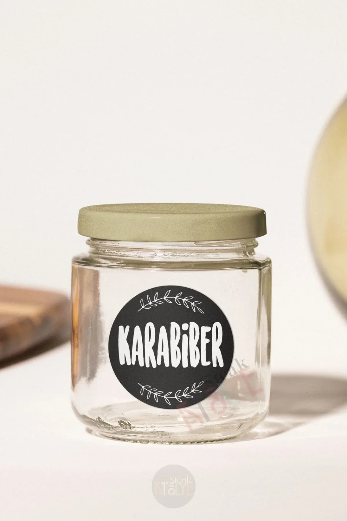 Baharat - Bakliyat - Kuruyemiş Kavanoz Etiketi | model. Bitter - Sıcak Atölye 