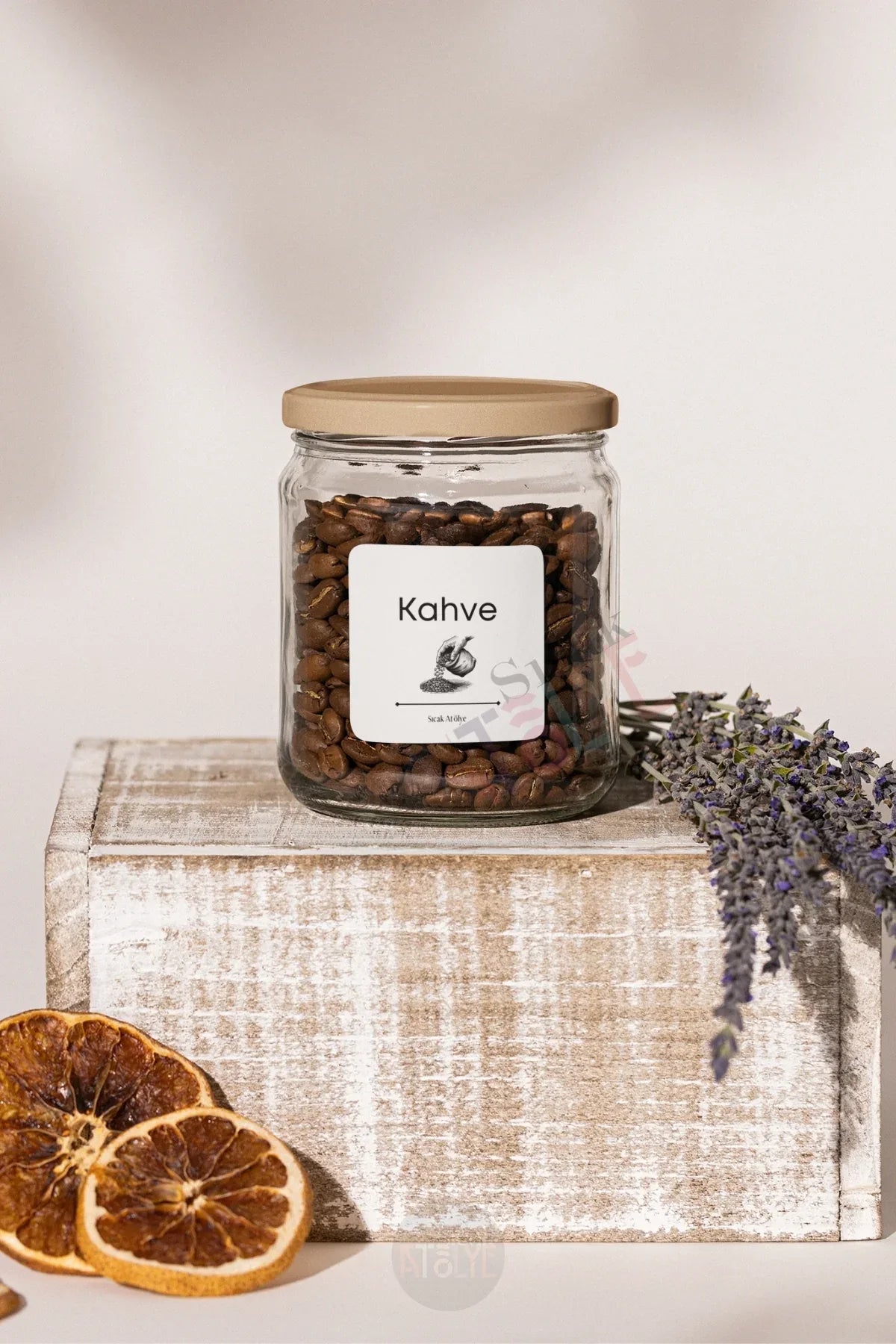 Baharat - Bakliyat - Kuruyemiş Kavanoz Etiketi | model. Biberiye - Sıcak Atölye 