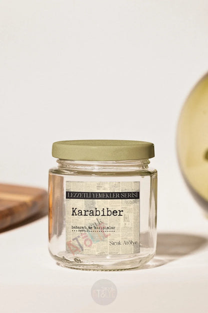 Baharat - Bakliyat - Kuruyemiş Kavanoz Etiketi | model. Mahlep - Sıcak Atölye 