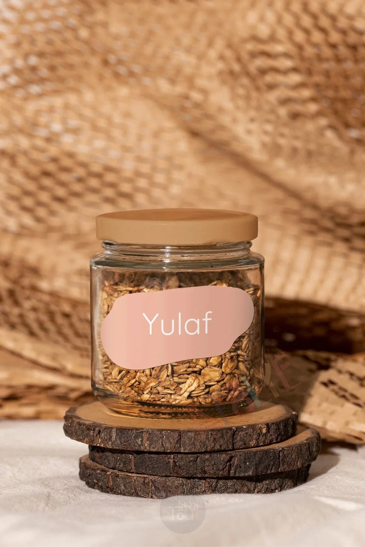 Baharat - Bakliyat - Kuruyemiş Kavanoz Etiketi | model. Nar - Sıcak Atölye 