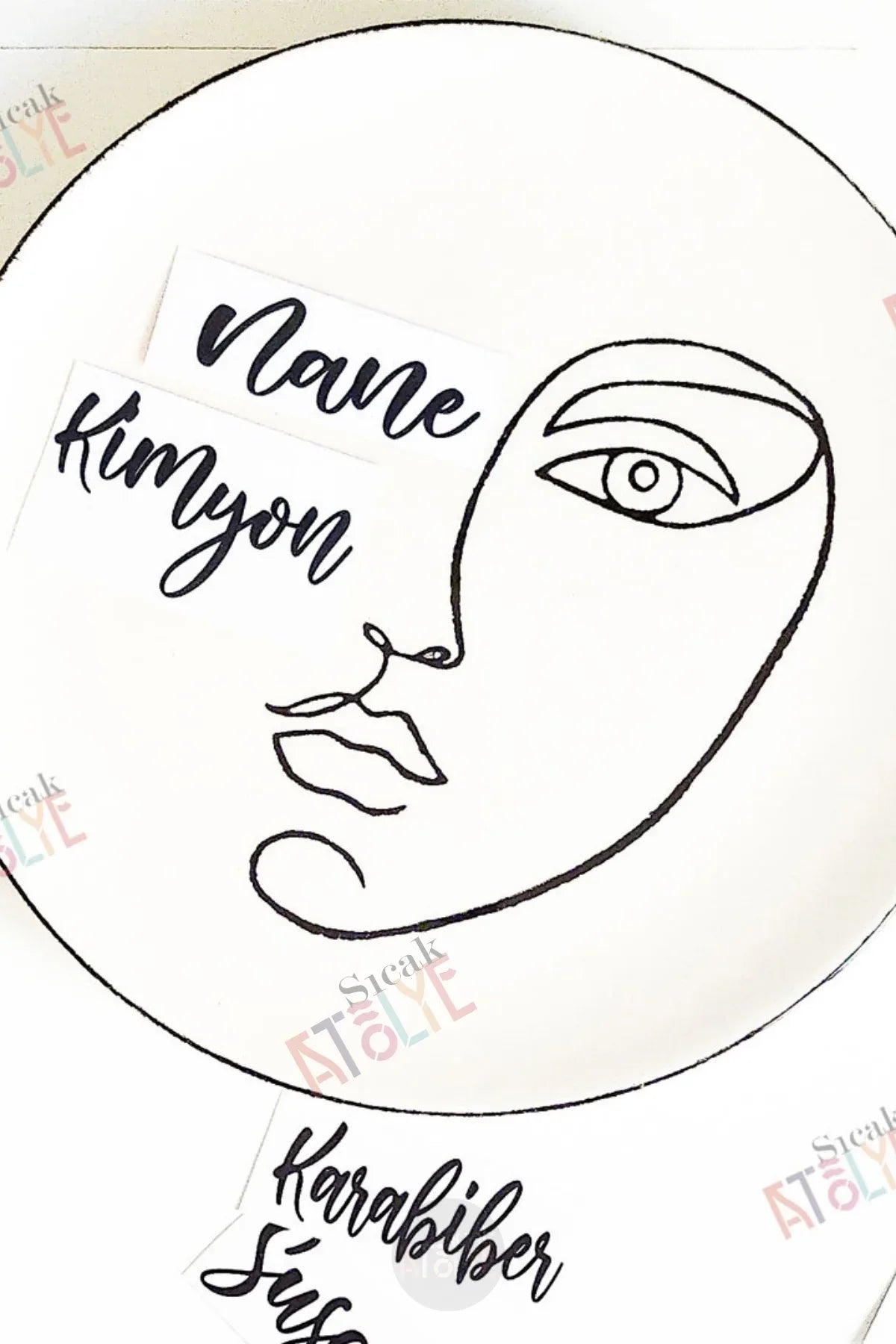 Baharat - Bakliyat - Kuruyemiş Kavanoz Etiketi | model. Pankek - Sıcak Atölye 