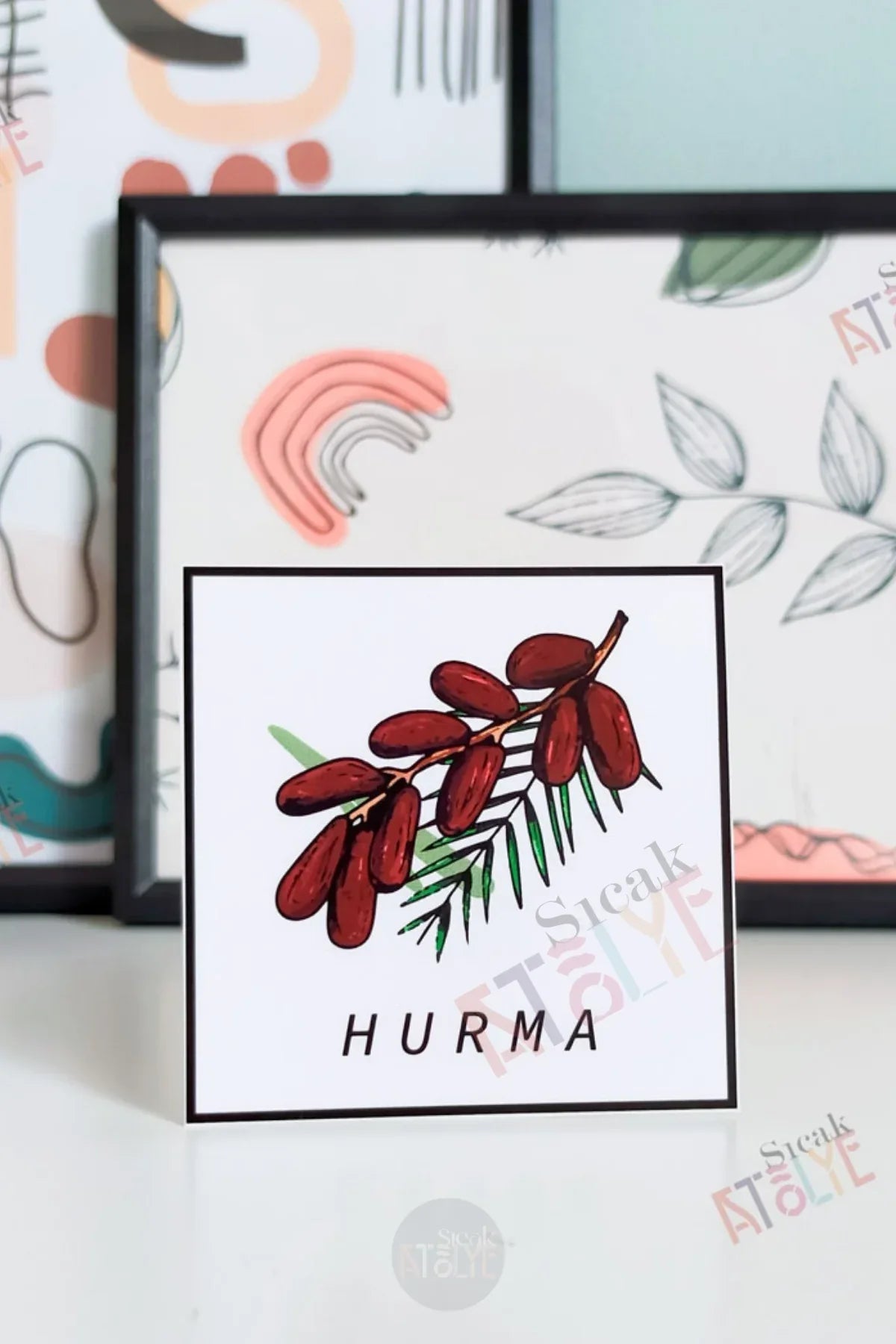 Baharat - Bakliyat - Kuruyemiş Kavanoz Etiketi | model. Pitaya - Sıcak Atölye 